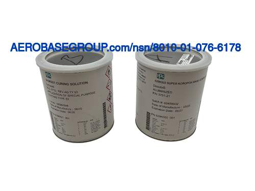 画像  国内在庫番号の 8010-01-076-6178