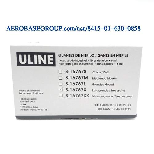 画像  国内在庫番号の 8415-01-630-0858