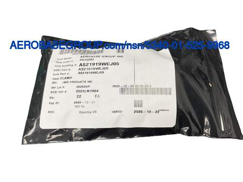 ナショナルストックナンバーの写真 5340-01-525-9968