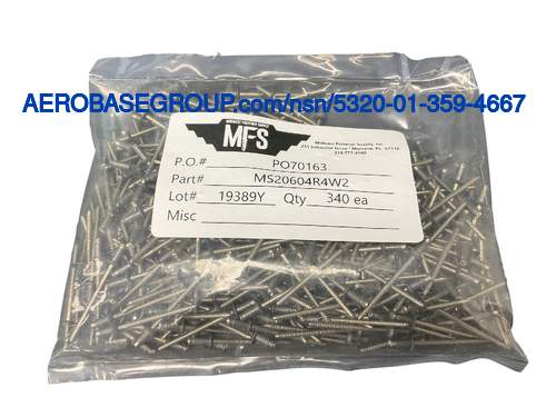 ナショナルストックナンバーの写真 5320-01-359-4667