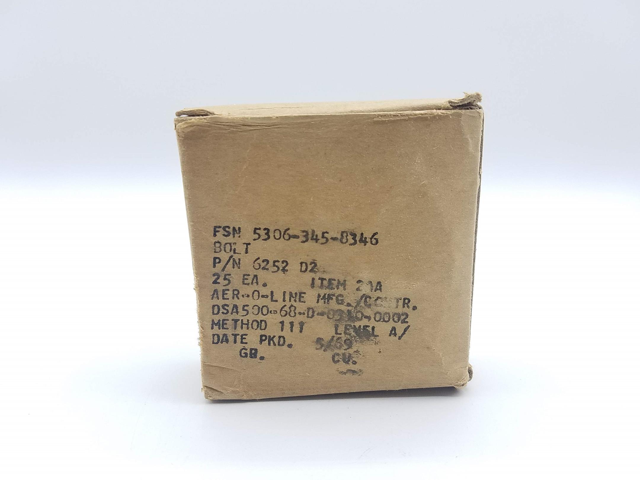 ナショナルストックナンバーの写真 5306-00-345-8346