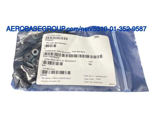 ナショナルストックナンバーの写真 5310-01-352-9587