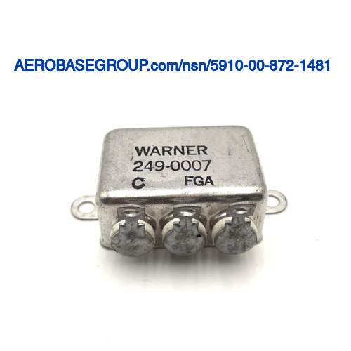 ナショナルストックナンバーの写真 5910-00-872-1481